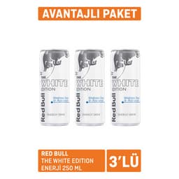 Red Bull The White Edition Enerji 3 x 250 Ml