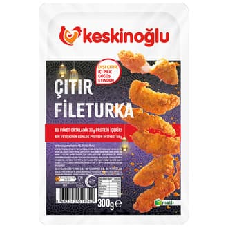 Keskinoğlu Piliç Çıtır Fileturka 300 G
