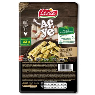 Lezita Izgara Dilimli Piliç Fileto 170 G + Pesto Sos 30 G