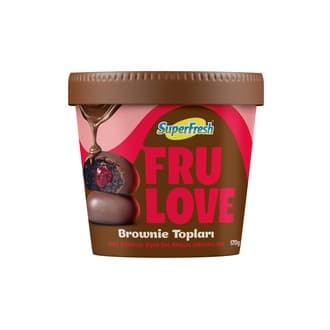 Superfresh Frulove Browni Topları 170 G