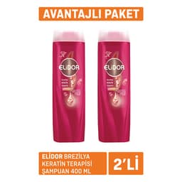 Elidor Brezilya Keratin Terapisi Şampuan 2 x 400Ml