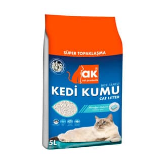Ak Kedi Kumu İnce Taneli Marsilya Sabun Kokulu 5 L