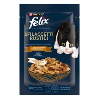 Felix Lezzetli Dilimler Yaş Mama Tavuklu 80 G