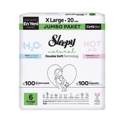 Sleepy Natural Double Soft No:6 Mini Jumbo