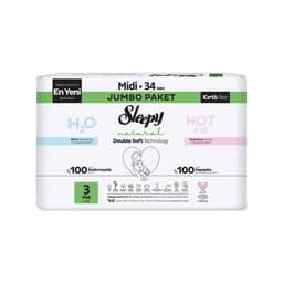 Sleepy Natural Double Soft No:3 Mini Jumbo