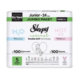 Sleepy Natural Double Soft No:5 Mini Jumbo