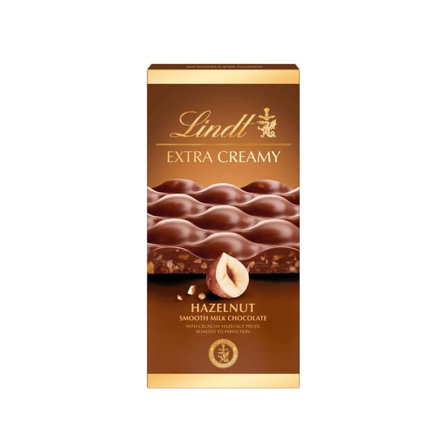 Lindt Extra Creamy Milk Hazelnut