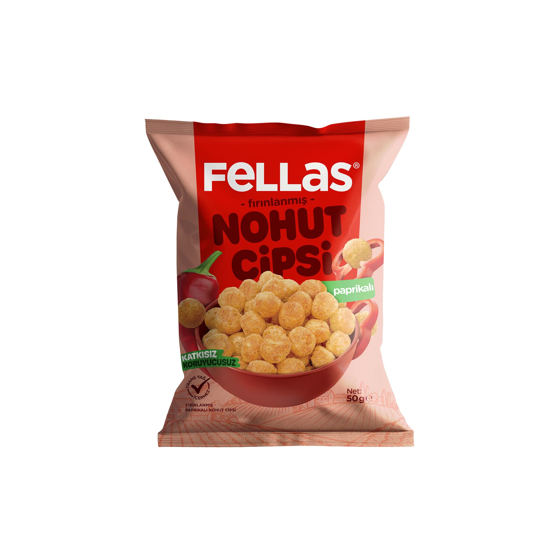 Fellas Nohut Cipsi Paprika