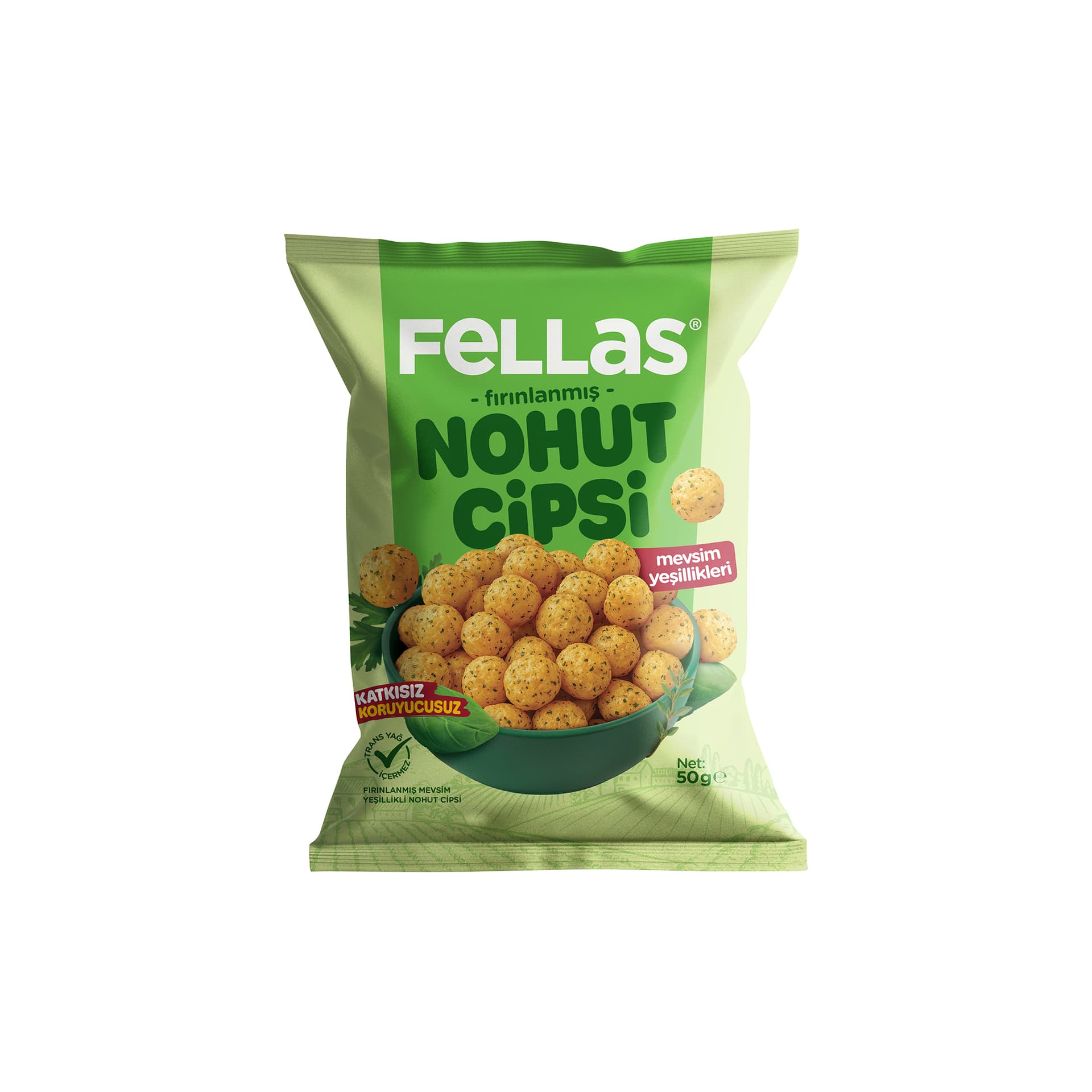 Fellas Nohut Cipsi Mevsim Yeşillikleri