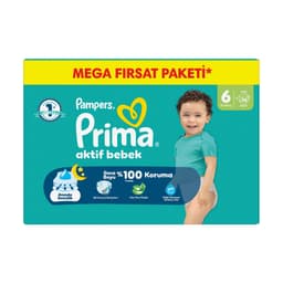 Prima Aktif Bebek Mega Fırsat Paketi 6 Beden