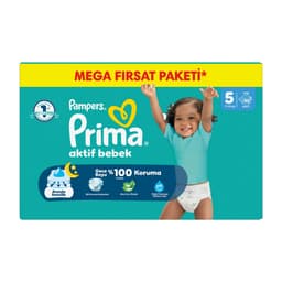 Prima Aktif Bebek Mega Fırsat Paketi 5 Beden