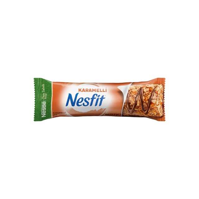 Nesfit Tam Tahıllı Karamelli Bar