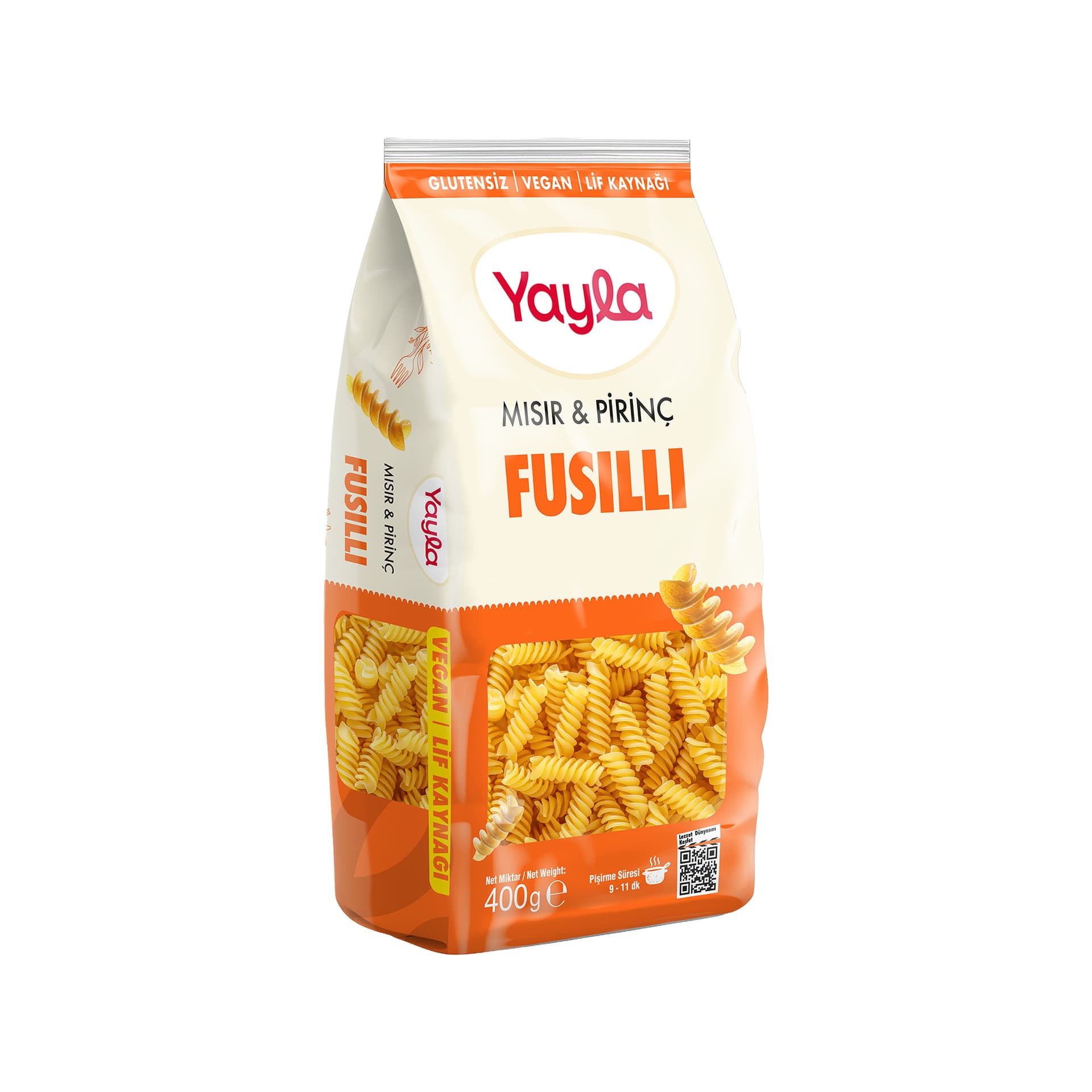 Yayla Mısır Pirinç Fusilli