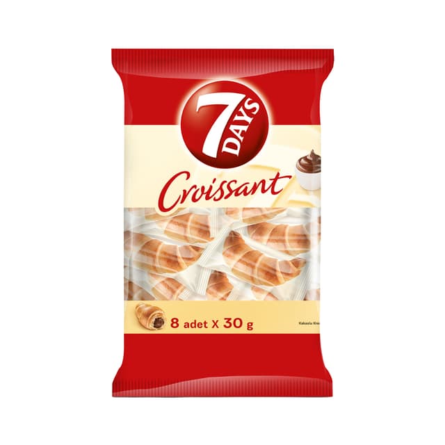 7Days Kruvasan Kakao Kremalı