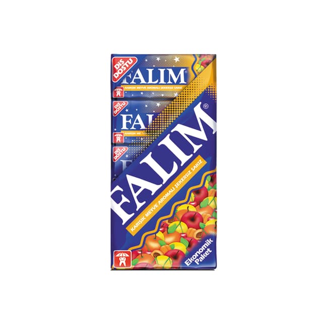 Falım 5'li Karışık Meyve Şekersiz Sakız