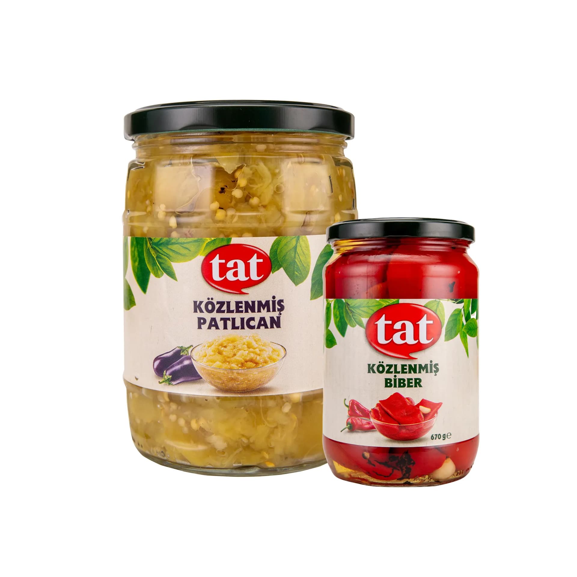 Tat Közlenmiş Biber & Tat Közlenmiş Patlıcan
