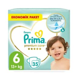 Prima Bebek Bezi Premium Care 6 Beden Ekonomik Paket