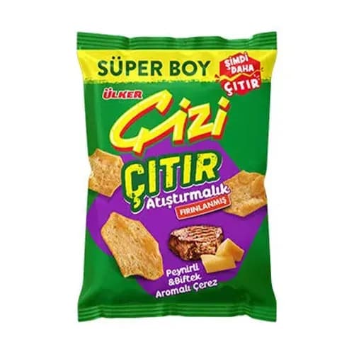 Çizi Çıtır Peynir Biftek Süper Boy