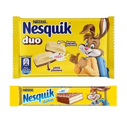 Nesquik Gofret ve Duo Tablet Paketi