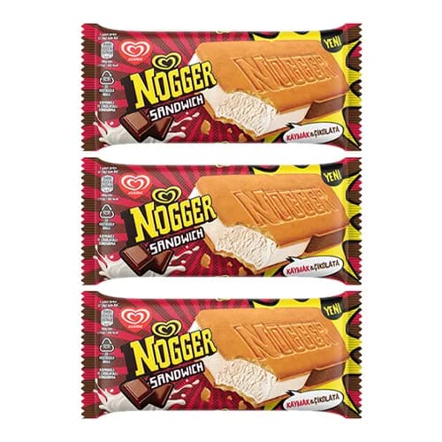 Nogger Çikolata Kaymak Paketi