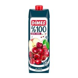 Dimes %100 Vişne & Elma Suyu