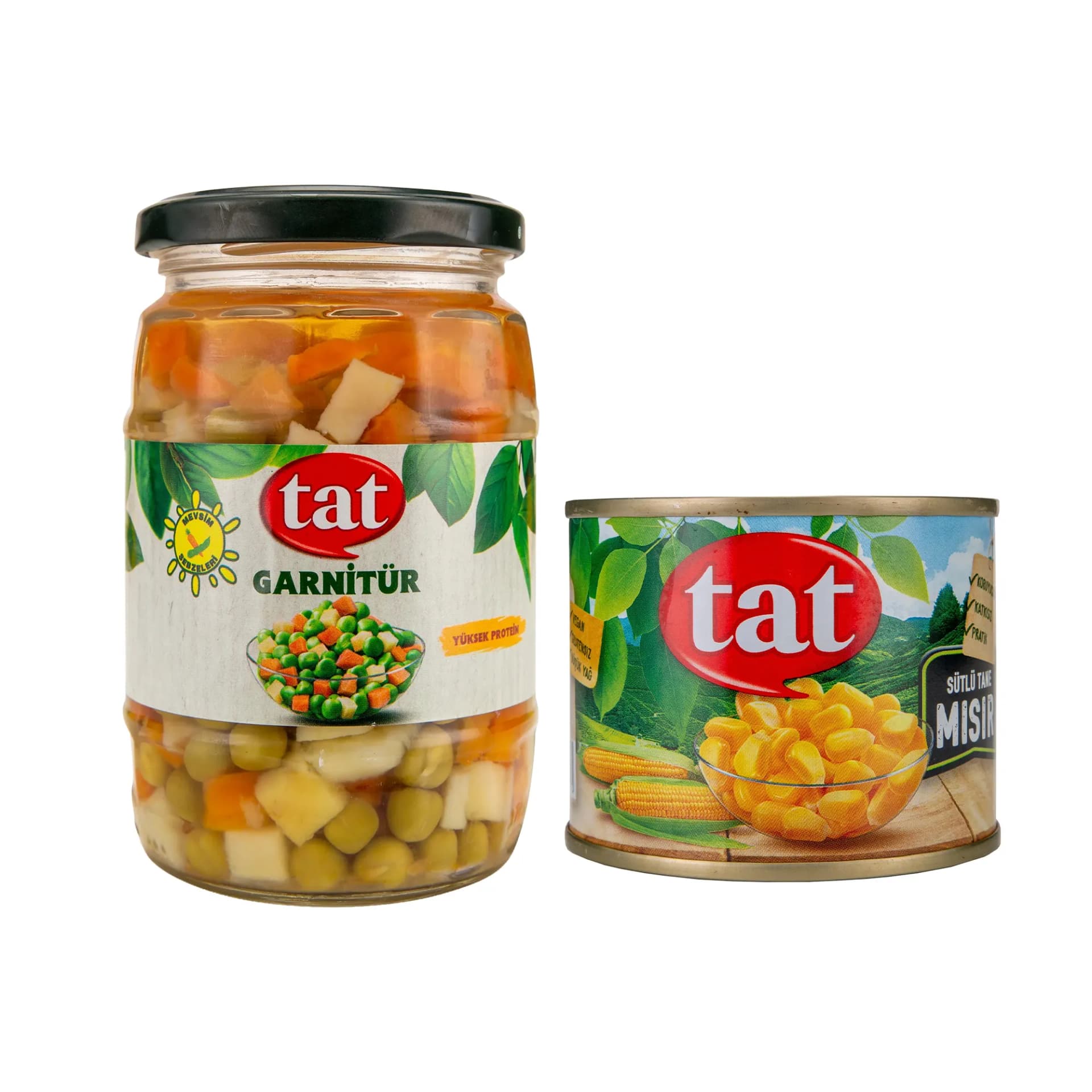 Tat Cam Garnitür & Tat Mısır