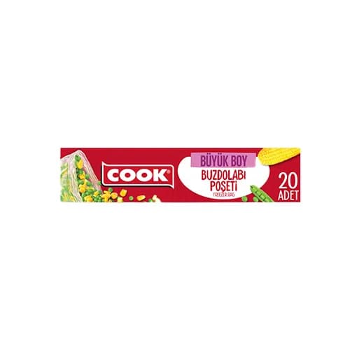 Cook Buzdolabı Poşeti Büyük Boy
