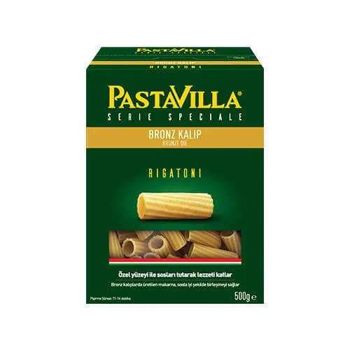 Pastavilla Bronz Kalıp Rigatoni Makarna