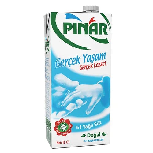 Pınar %1 Yağlı Süt