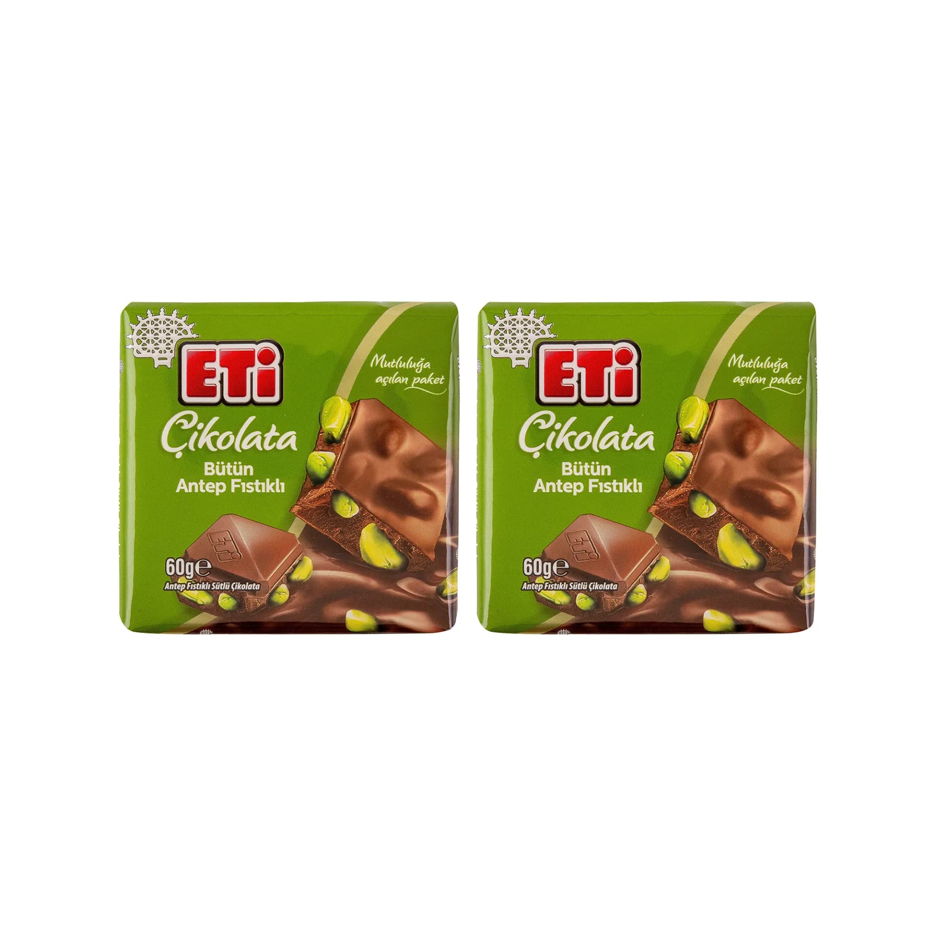 Eti Çikolata Antep Fıstıklı Kare Çikolata