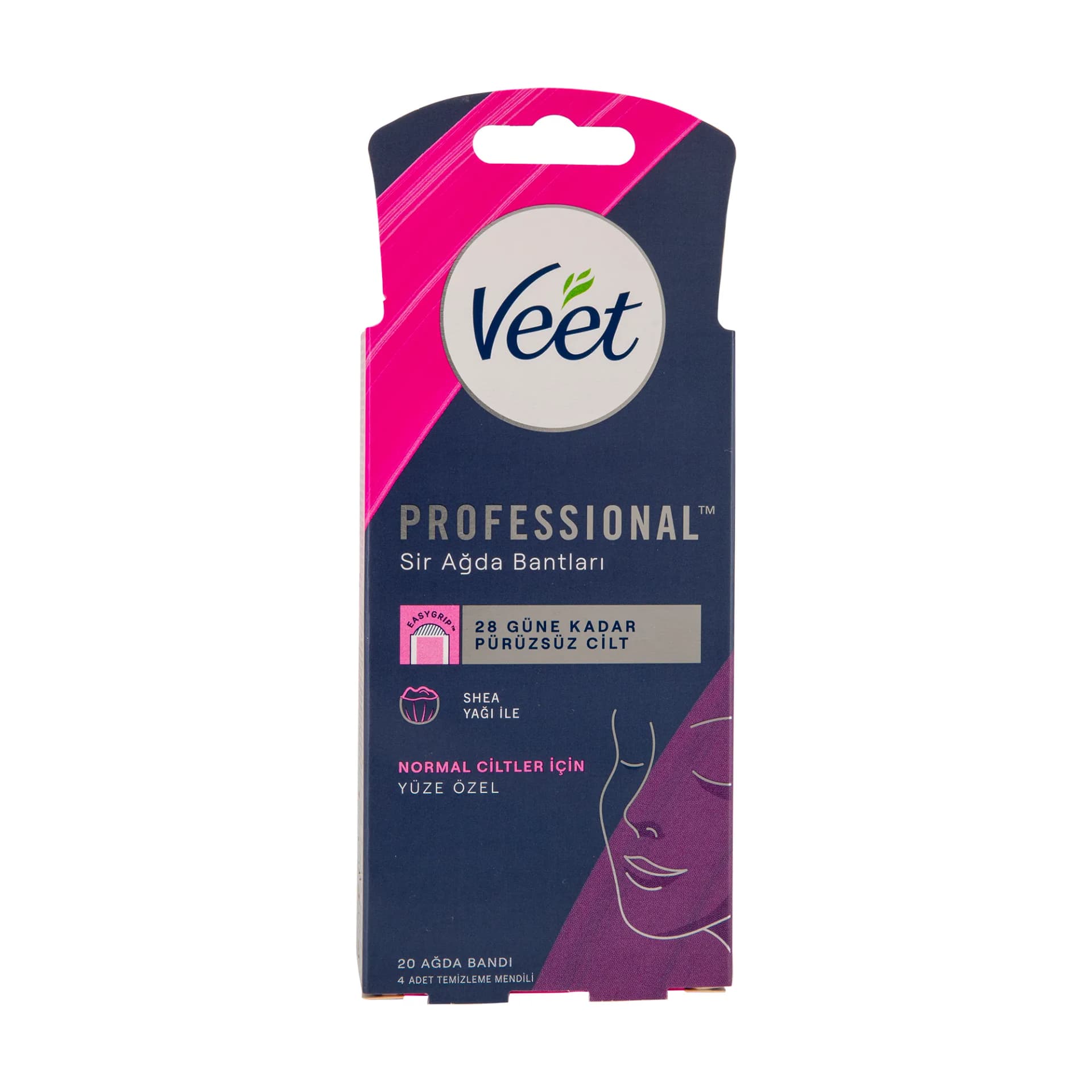 Veet Professional Normal Ciltler Yüze Özel Ağda Bandı