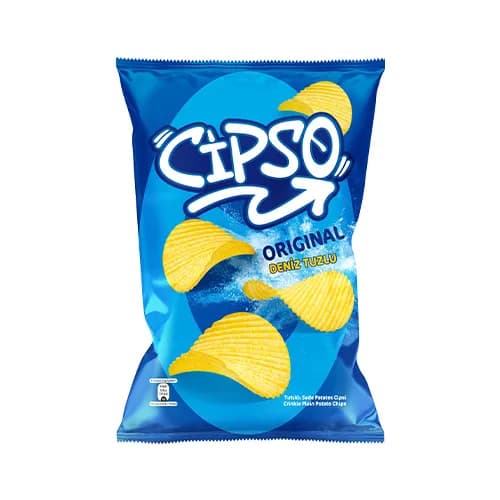 Cipso Tırtıklı Orjinal Patates Cipsi