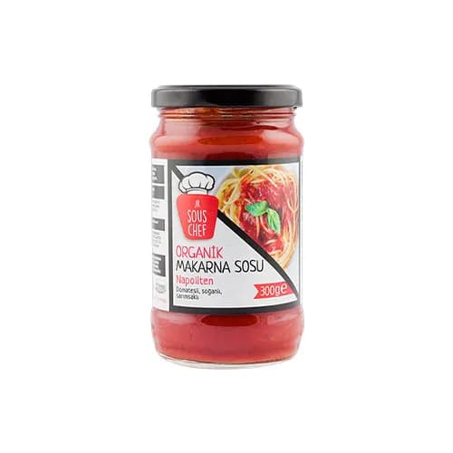 Jr.Sous Chef Organik Napoliten Makarna Sosu