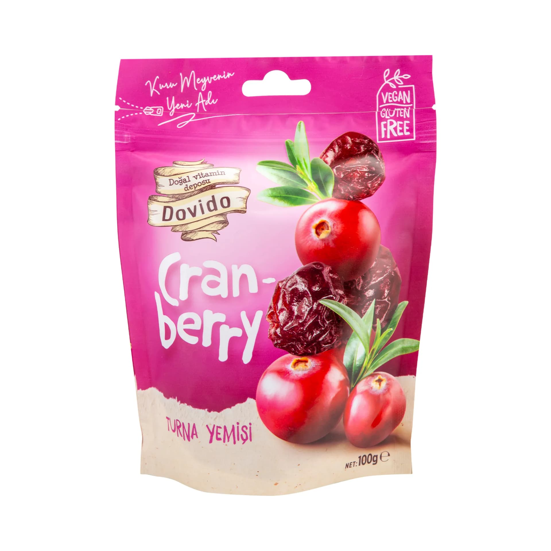 Dovido Kuru Turna Yemişi (Cranberry)