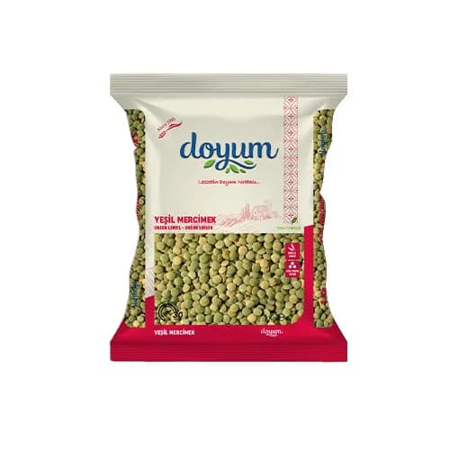 Doyum Yeşil Mercimek (1 Kg)