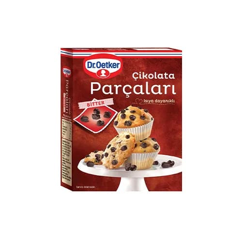 Dr. Oetker Bitter Çikolata Parçaları