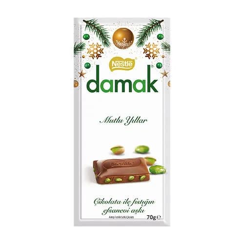 Nestle Damak Yılbaşı Sütlü Çikolata