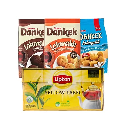 Lipton Yellow Label Demlik & Dankek Lokmalık Üçlüsü