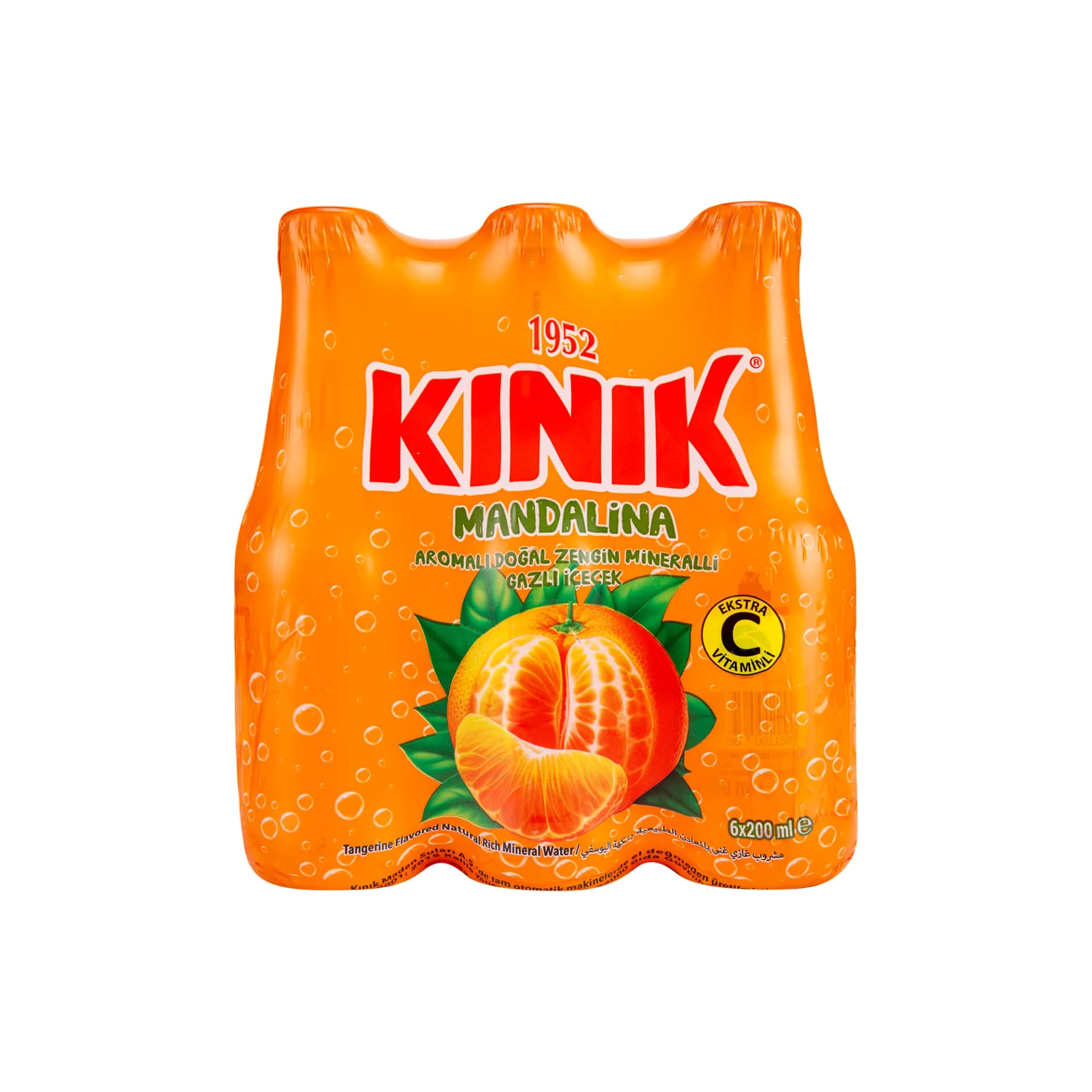 Kınık Extra C Vitaminli Mandalina Aromalı Maden Suyu