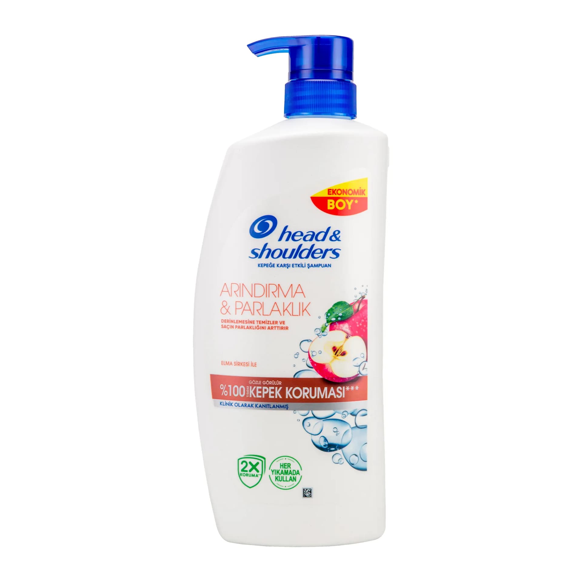 Head & Shoulders Arındırma ve Parlaklık Elma Sirkesi Kepek Karşıtı Şampuan