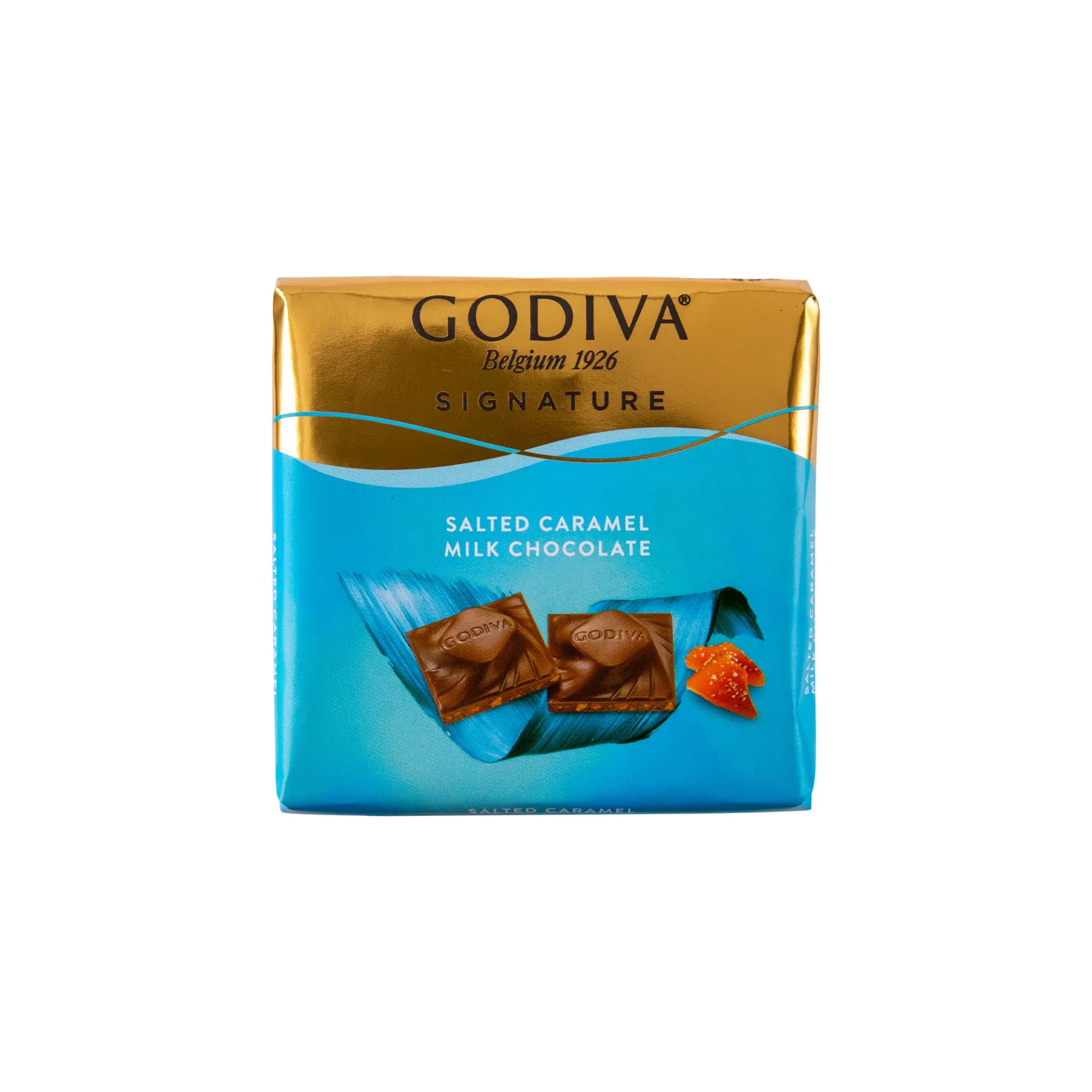 Godiva Signature Tuzlu Karamelli Sütlü Çikolata Kare