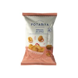 Potamya Fırınlanmış Sriracha Acı Soslu Zeytinyağlı Baklagil Cipsi