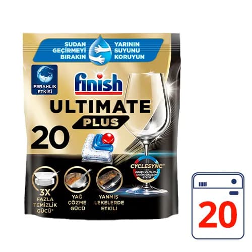 Finish Ultimate Plus Bulaşık Makinesi Tableti