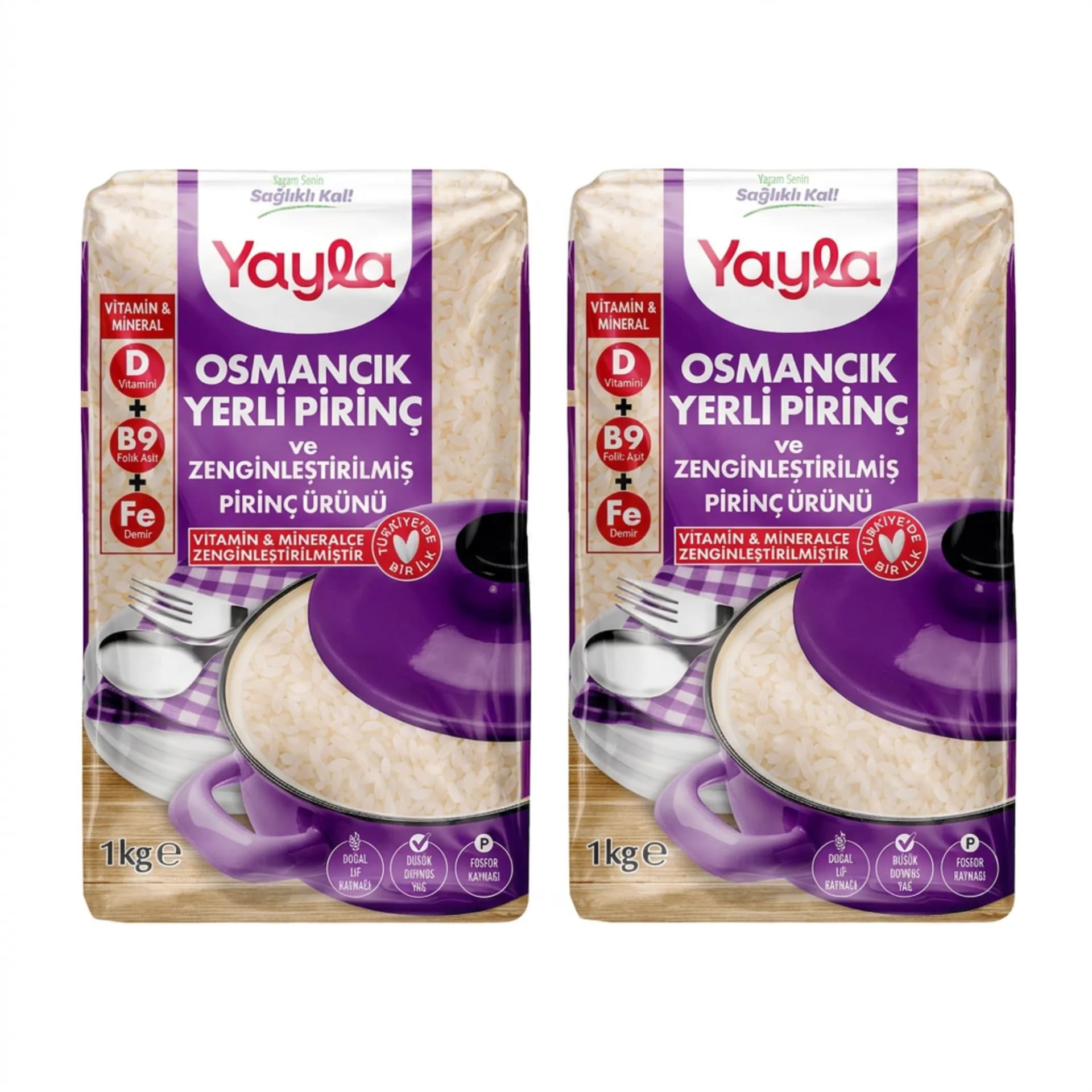 Yayla Osmancık Yerli Pirinç Zenginleştirilmiş D Vitaminli