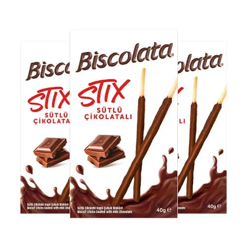 Biscolata Stix Sütlü
