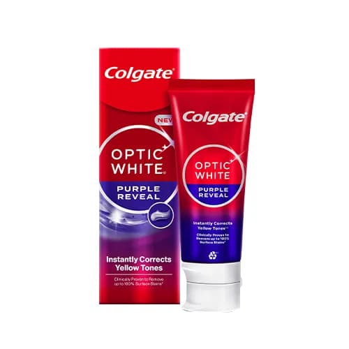 Colgate Optic White Purple Beyazlatıcı Diş Macunu
