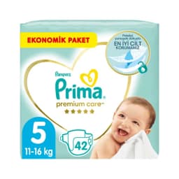 Prima Bebek Bezi Premium Care 5 Numara Ekonomik Paket