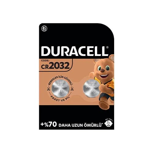 Duracell Lityum Düğme Pil 2032 3 Volt