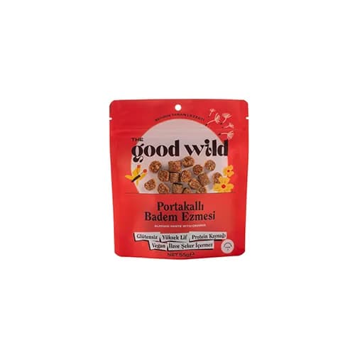 The Good Wild Portakallı Badem Ezmesi