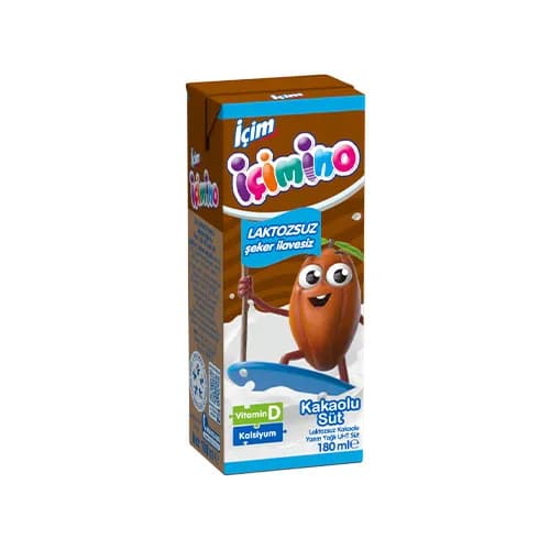 İçim İçimino Laktozsuz Çikolatalı Süt